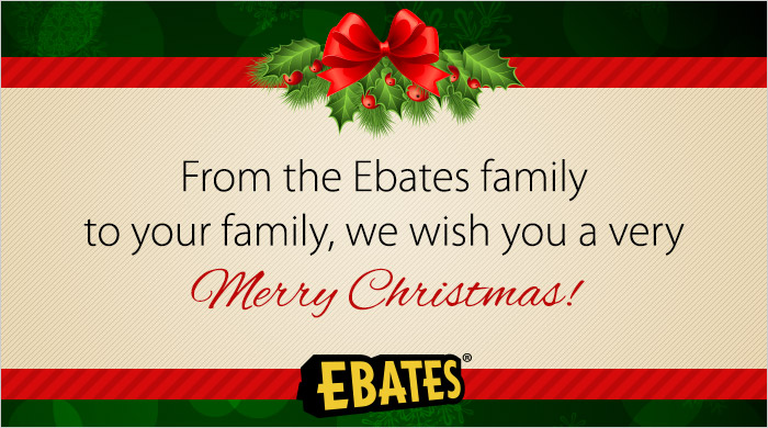 Special Message for Ebates Fans