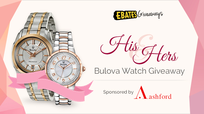 His & Hers Bulova Watch Giveaway