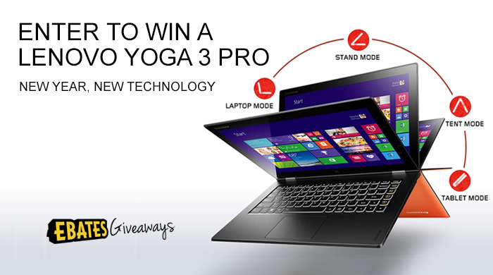 Lenovo Yoga 3 Pro Giveaway